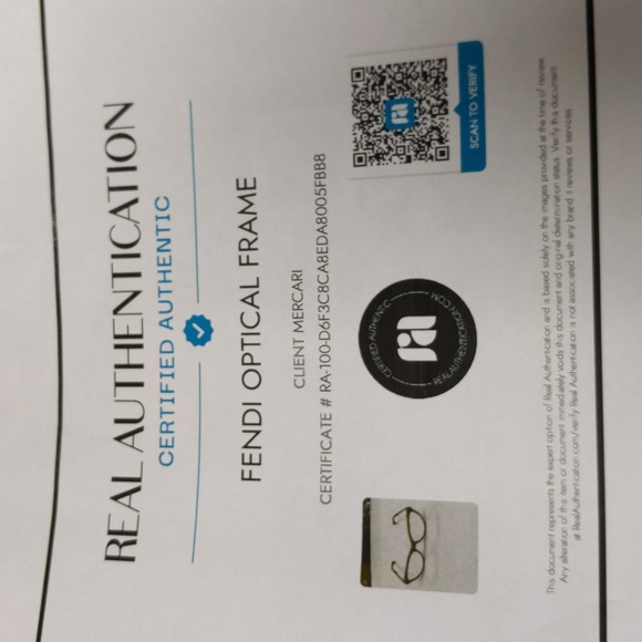 Fendi Optical frames #528 - Picture 11 of 11